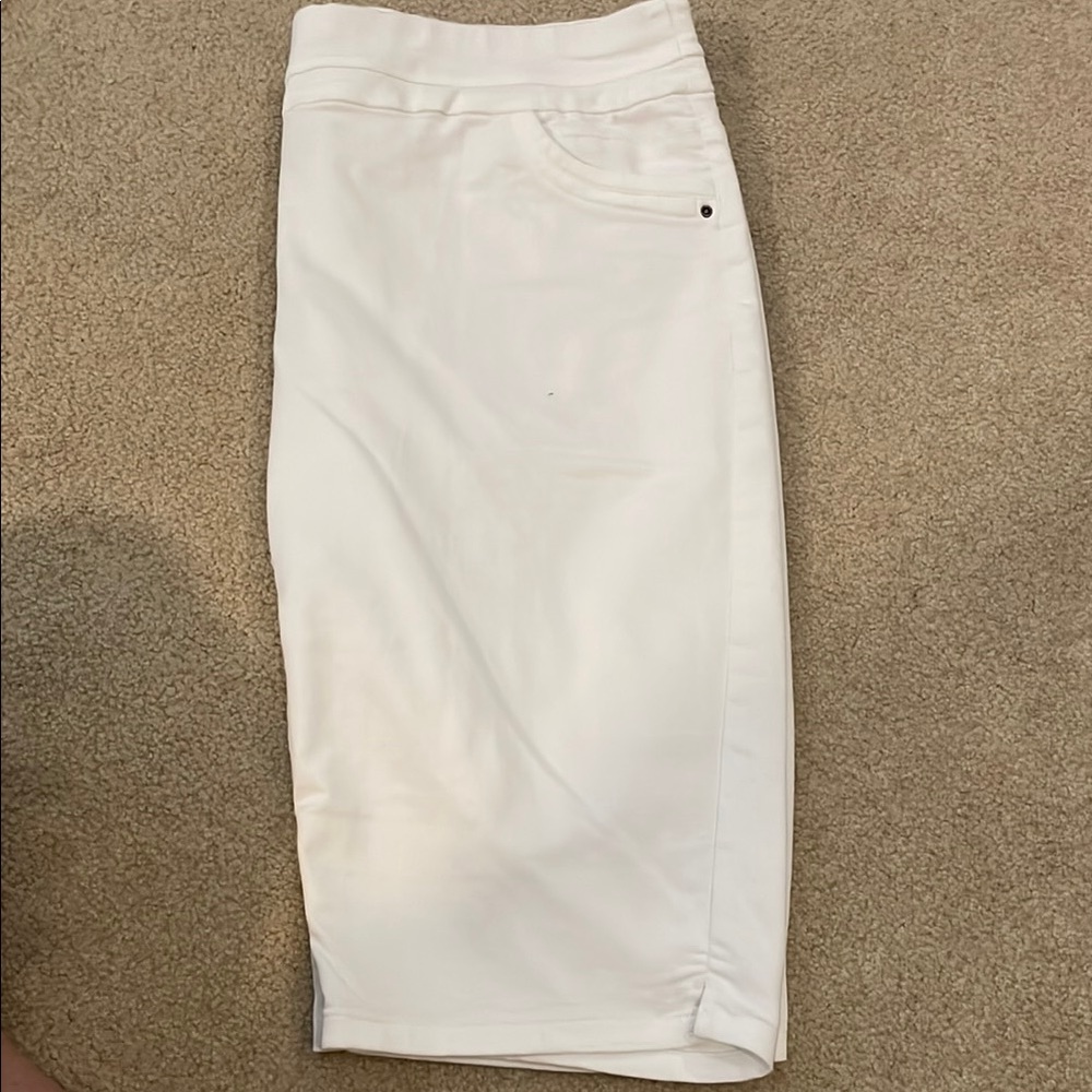 Westbound Women's White Pants - Picture 3 of 11